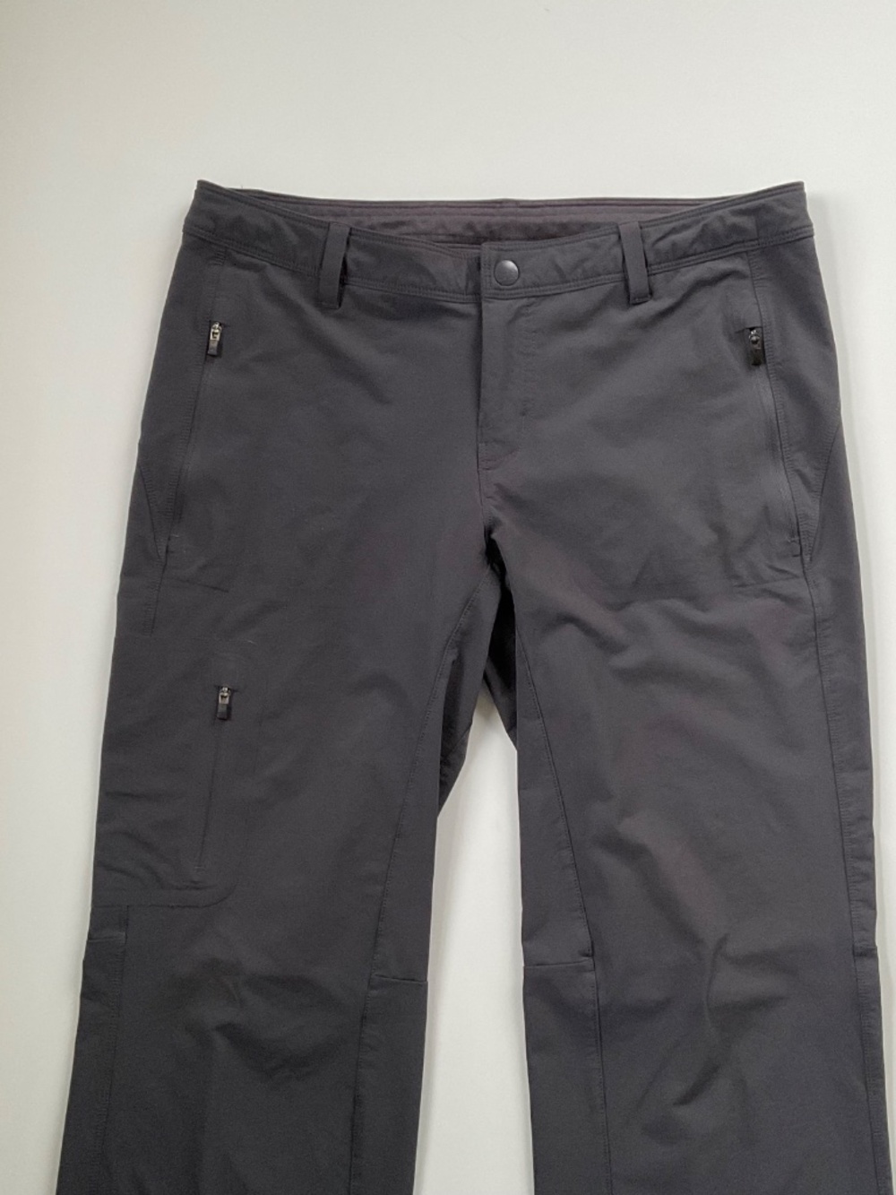 REI Co-op Women’s Activator Soft Shell Pants Sz 10 Gray Gorpcore Hiking Camping - Picture 7 of 9